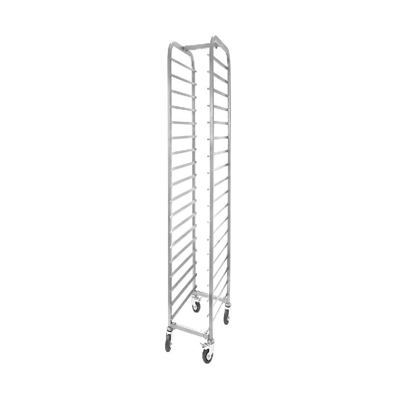 Schneider - Chariot de transport longitudinal 18 supports GN 1/1 - inox 385050_0