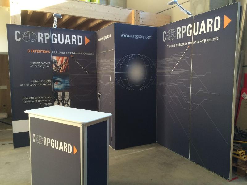 Stand d'exposition modulaire sur mesure - Conception, réalisation et pose - Abistand_0