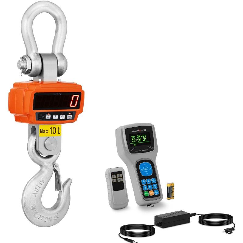 Steinberg Systems - Steinberg Systems Crochet-Peseur Dynamomètre Peson Électronique Digital Balance Portable À Crochet Mobile Numérique SBS-KW-10T_0