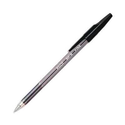 STYLO BILLE PILOT BPS - POINTE FINE 0,3 MM - NOIR