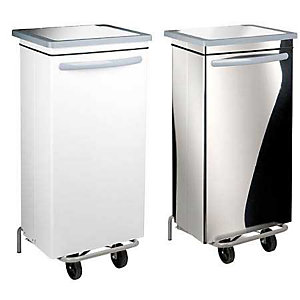 SUPPORT SAC MOBILE CARÉNÉ 100 L INOX