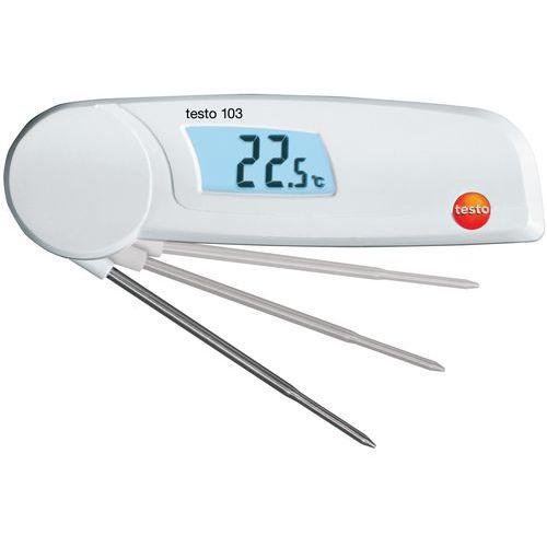 THERMOMÈTRE À SONDE REPLIABLE TESTO 103