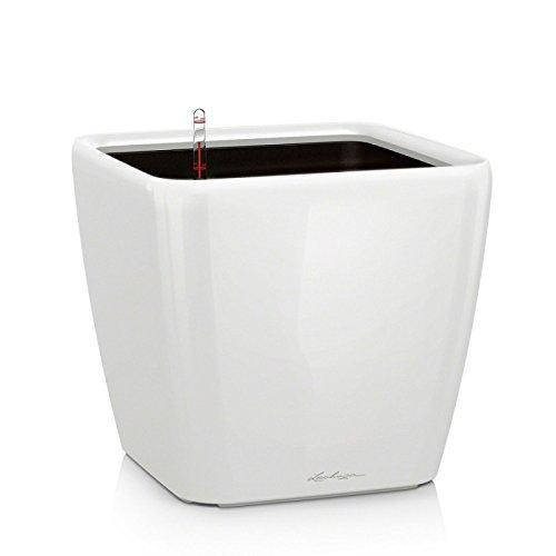 LECHUZA Quadro Premium 21 LS - Pot de fleurs white high-gloss - 43_0