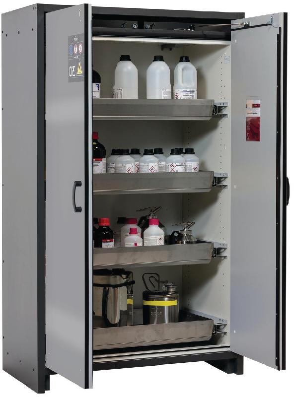 ARMOIRE SÉCURITÉ Q-CLASSIC-30 Q30.195.116 GRIS/ARGENT - MANUTAN COLLECTIVITÉS