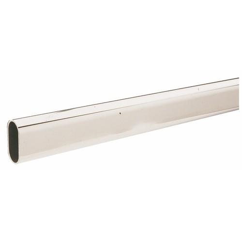 BARRE DE PENDERIE BP 36X18 POUR CONSOLES PAS DE 37 MM-L2M-CHROMÉ SOFADI