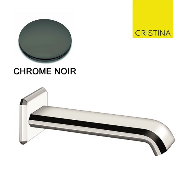 BEC DE REMPLISSAGE ENCASTRE ITALY CHROME NOIR - CRISTINA ONDYNA PD69972
