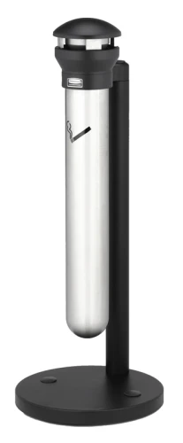 Cendrier sur pied Infinity Rubbermaid - Design robuste avec réservoir amovible pour 1.500 cigarettes_0