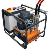 Centrale hydraulique semi-automatique avec afficheur numérique et commande pour clé hydraulique_0