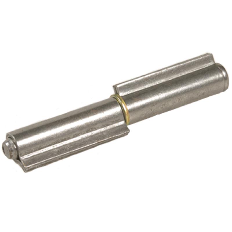 Charnière de 60 mm Profil de chute en acier Goupille soudable et amovible_0