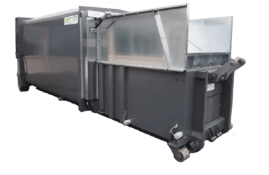 Compacteur de déchets monobloc à doubles chambres pour toutes les formes de déchets - LPC VUP_0