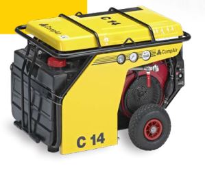 Compresseur mobile pour travaux de réparation/d'installation et  Chantiers extrêmement exigus  - Compair -  1m3 à 1.4m3_0