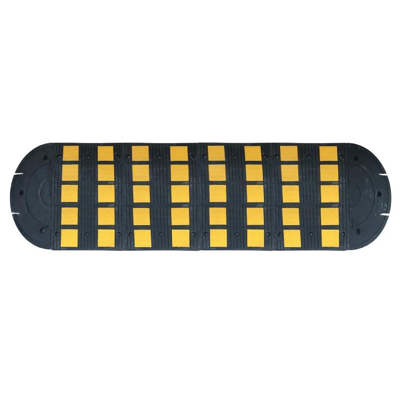 Coussin de ralentissement en caoutchouc Hauteur 70 mm - 2950_0