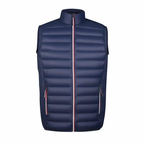 DOUDOUNE LIGHT HOMME SANS MANCHE EN NYLON FRENCH MARINE