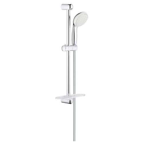 ENSEMBLE DE DOUCHE - 3 JETS - PORTE-SAVON - TEMPESTA 100 ECOJOY GROHE