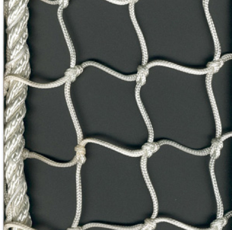 Filet de sécurité anti-chute - polyamide haute ténacité - maille 100 mm - norme EN 1263-1 - classe A2 - coloris blanc_1
