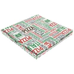 Firplast Boite pizza en carton 400mm x 400mm x 30mm (x100) - multicolore 8008656007901_0