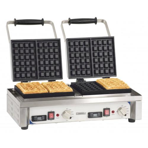 GAUFRIER DOUBLE PROFESSIONNEL OUVERTURE 90° CASSELIN