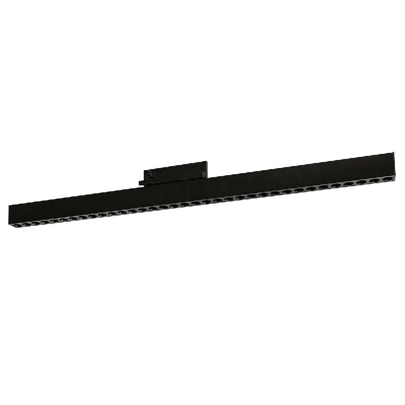 Gea Luce Rail Led Anti-Éblouissement Reglette 48V 32W 2866Lm 4000K Cri>90 Faisceau 38° Ip20 - Aluminium Moulé Sous Pression Noir - Gealuce - noir G_0