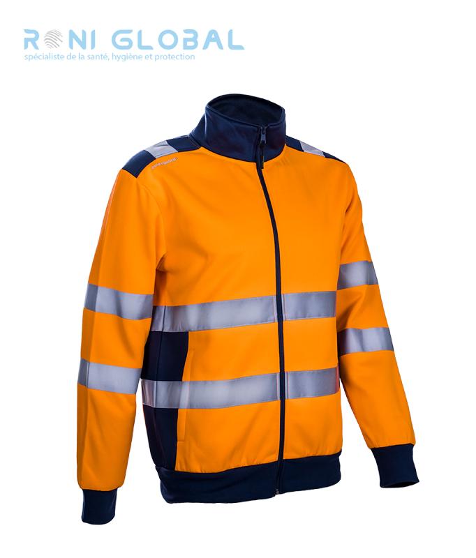 Veste de sécurité haute visibilité - Antisalissure et thermique - Polyester et coton - 4 poches - Class 2 - GOKKAN COVERGUARD_0