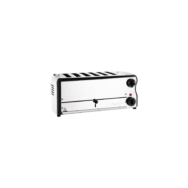 Grille-pain inox 6 fentes, chromé, 2600 W, 220 V - MONO_0