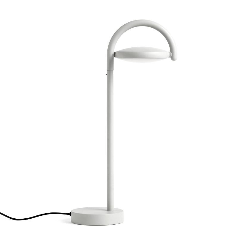 HAY MARSELIS LAMPE À POSER LED RÉGLABLE, GRISE