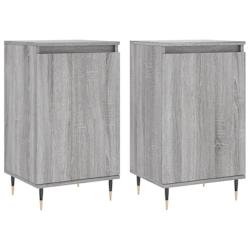 Helloshop26 - Buffet bahut commode armoire meuble de rangement organisateur cuisine salle de séjour salons lot de 2 sonoma 40 x 35 x 02_0036950 - 300_0