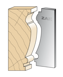 JEU DE 2 FERS ZAK534268 HAUTEUR 100MM