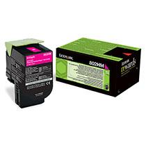 LEXMARK 80C2HX0 - TONERS HAUTE CAPACITÉ COULEUR MAGENTA POUR IMPRIMANTE LASER