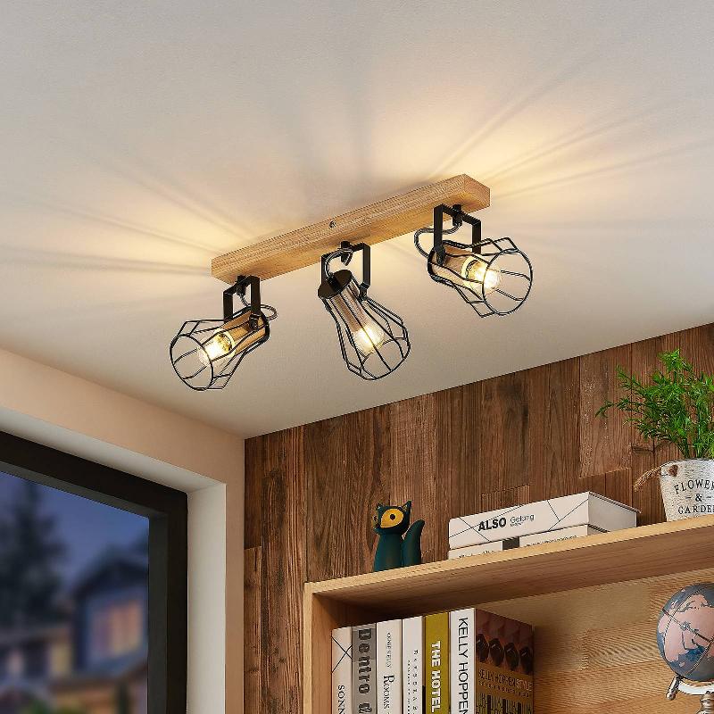 LINDBY COURTNEY SPOT POUR PLAFOND, CAGES 3 LAMPES