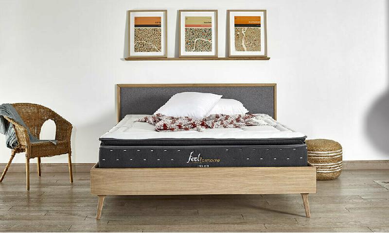 MATELAS ROSÉA RESSORTS ENSACHÉS  180X200 CM