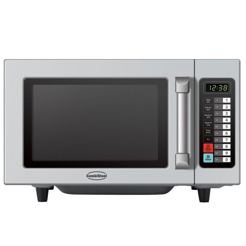 Micro-ondes 1500 W professionnel, acier inoxydable, 25L, écran tactile - Combisteel - 0641094708474_0