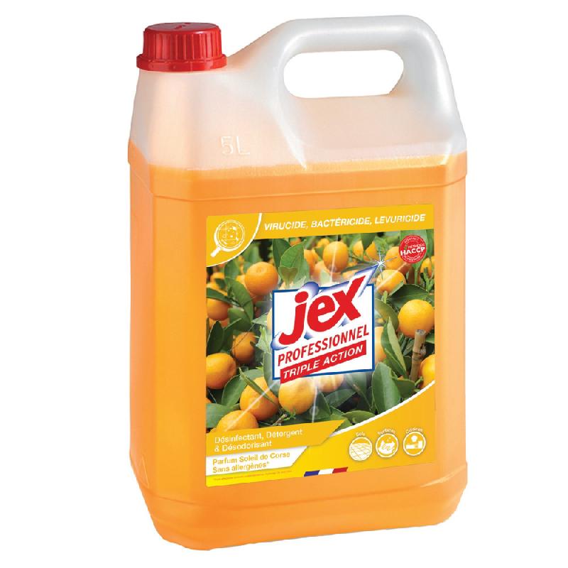NETTOYANT MULTI-USAGES DÉSINFECTANT JEX PROFESSIONNEL SOLEIL DE CORSE 5 L