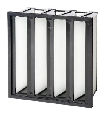 Opakfil ES - Filtre de ventilation compact en V - Camfil - Hauteur 592 mm - Très faible consommation d'énergie_0