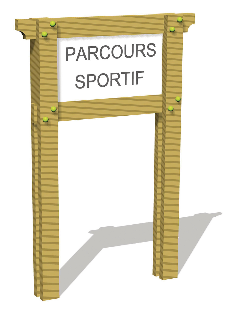PANNEAU PARCOURS SANTE