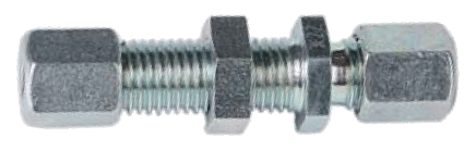 Passe-cloison droit mâle-mâle - 6 , 17 , 14_0