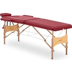 Physa - Physa Physa Toulouse Red Table Lit De Massage Pliant Pliante (Cadre : hêtre, Revêtement : PVC, Hauteur de la Table : 620 - 860 mm) - 4062859_0