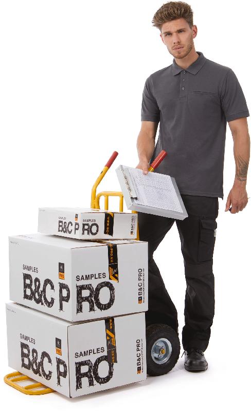 Polo Energy Pro - Réf: CGPUC11 - Maille piquée 65% polyester et 35% coton peigné - Marque B&C - Grammage 200 g/m² - Lavable à 60°C_0