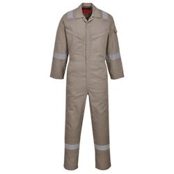 Portwest - Combinaison de travail résistante à la flamme ARAFLAME SILVER Kaki Taille 44 - 44 vert 5036108267866_0