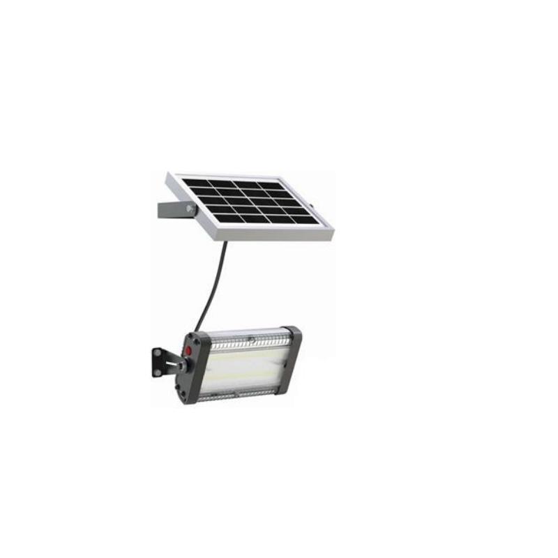 Projecteur solaire à détecteur  crépusculaire - 300 lumens -  rgb en aluminium & polycarbonate  - BF LIGHT_0