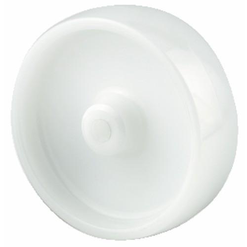 ROUE POLYAMIDE BLANC - MOYEU LISSE - DIAMÈTRE 80 MM - UOO TENTE
