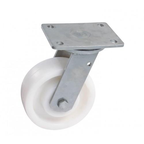 ROULETTE PIVOTANTE MÉCANO SOUDÉ 100 MM- CHARGE 300 KG - ROULEMENTS À BILLES AVL
