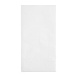 Serviettes snacking 2 plis pliage 1/8 Fiesta Recyclable 330mm blanches (lot de 2000) - VEFE227_0