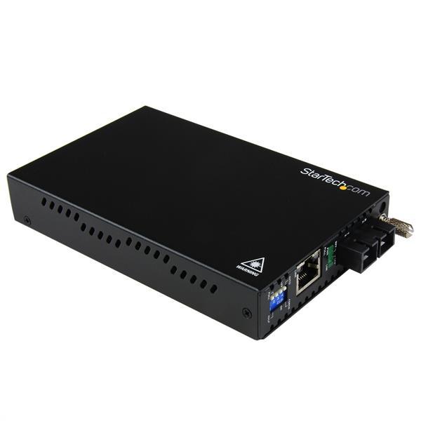 StarTech.Com Convertisseur Ethernet Gigabit sur Fibre Optique MultiMode SC - 1000 Mb/s - 550m_0