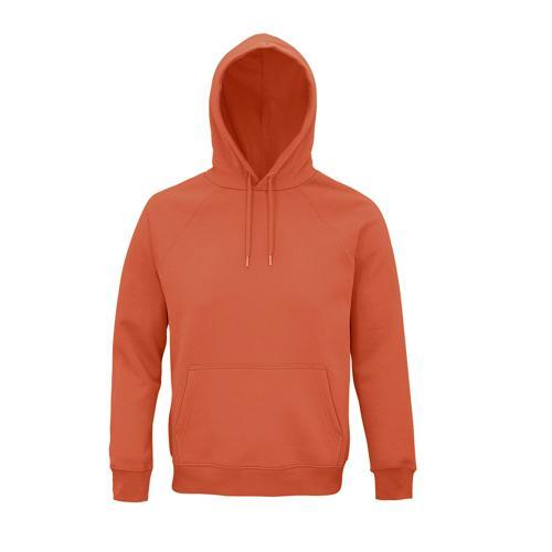 SWEAT PERSONNALISABLE COTON ORGANIQUE BIO ORANGE BRULEE