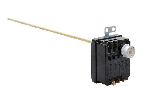 Thermostat triphasé bouton blanc 450mm pour chauffe-eau - ARISTON - 691600 - 096425_0