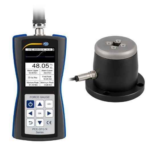 Torquemètre 50 Nm - PCE-DFG N 50TW - PCE Instruments avec capteur de torque externe_0