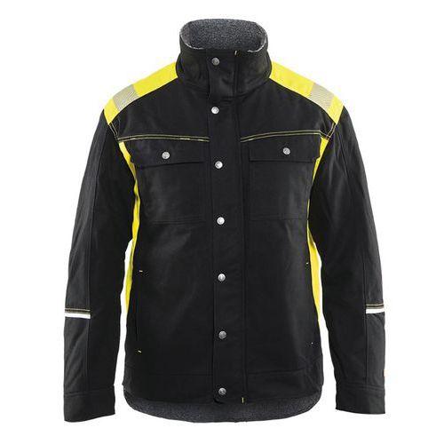 VESTE DE TRAVAIL ARTISAN HIVER NOIR/JAUNE FLUORESCENT TAILLE XXL - BLAKLADER