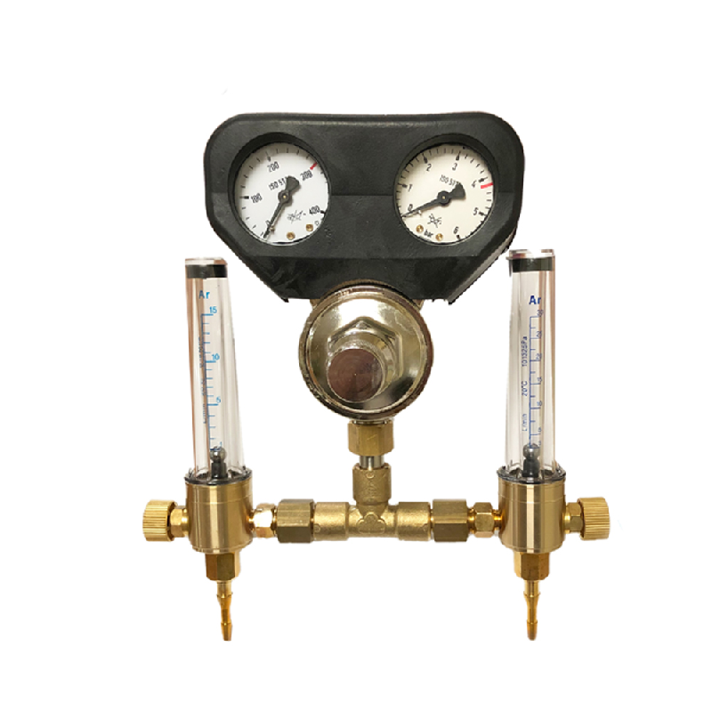 Manodétendeur débilitre Argon/CO2 Zéphyr - Double rotamètres 15 L/Min et 30 L/Min_0