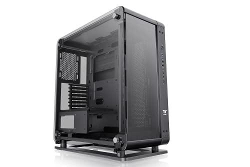 Thermaltake Core P6 TG - Boîtier PC industriel - Midi Tower en verre trempé 4 mm - Noir - SPCC - Fixation murale_0