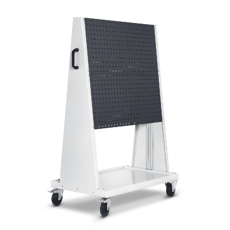 Chariot porte-outil Perfo - 4 panneaux perforés - Charge lourde - 1000x650x1600mm_0
